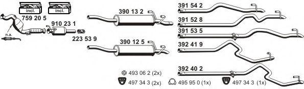 ERNST 040754 Exhaust System